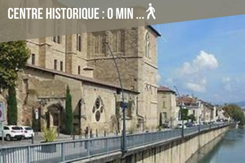 La Chaumiere, Centre Historique, Fibre, Ess, Rez-De-Chaussee, Bedinshop Romans-sur-Isère Eksteriør bilde
